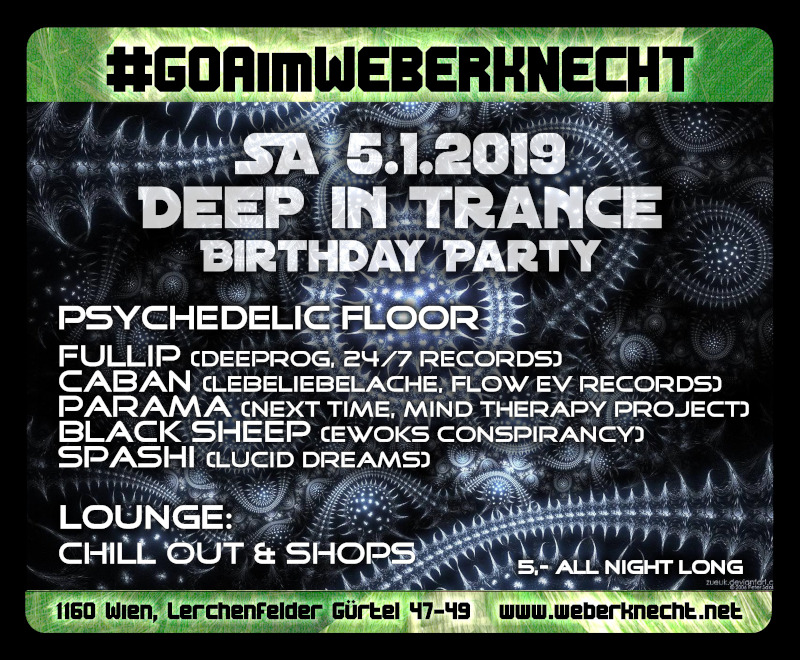 05.01.19 Deep in Trance - Birthday Party